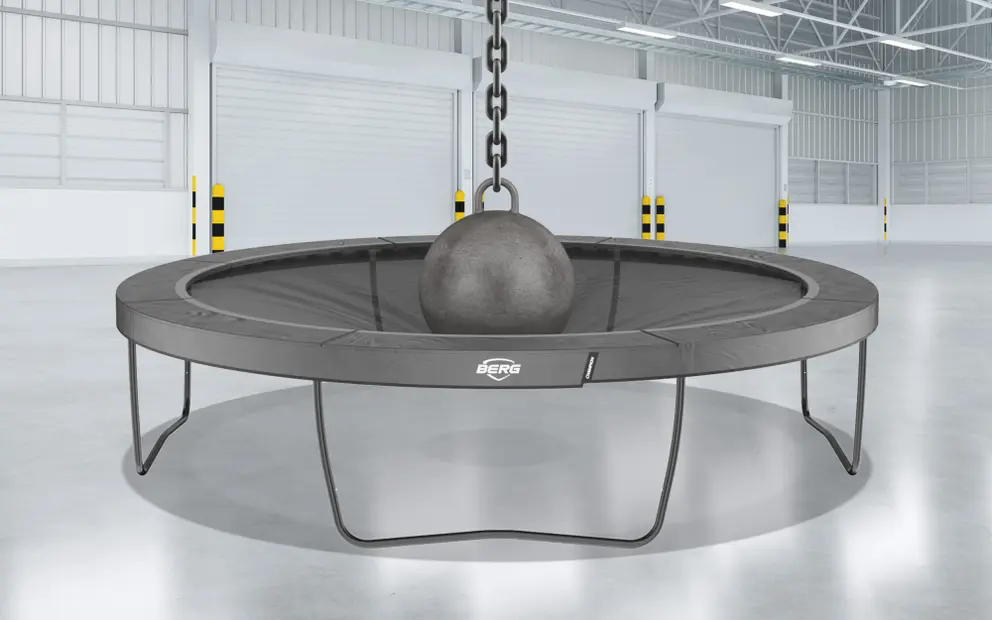 Hvor meget vægt kan en trampolin holde til