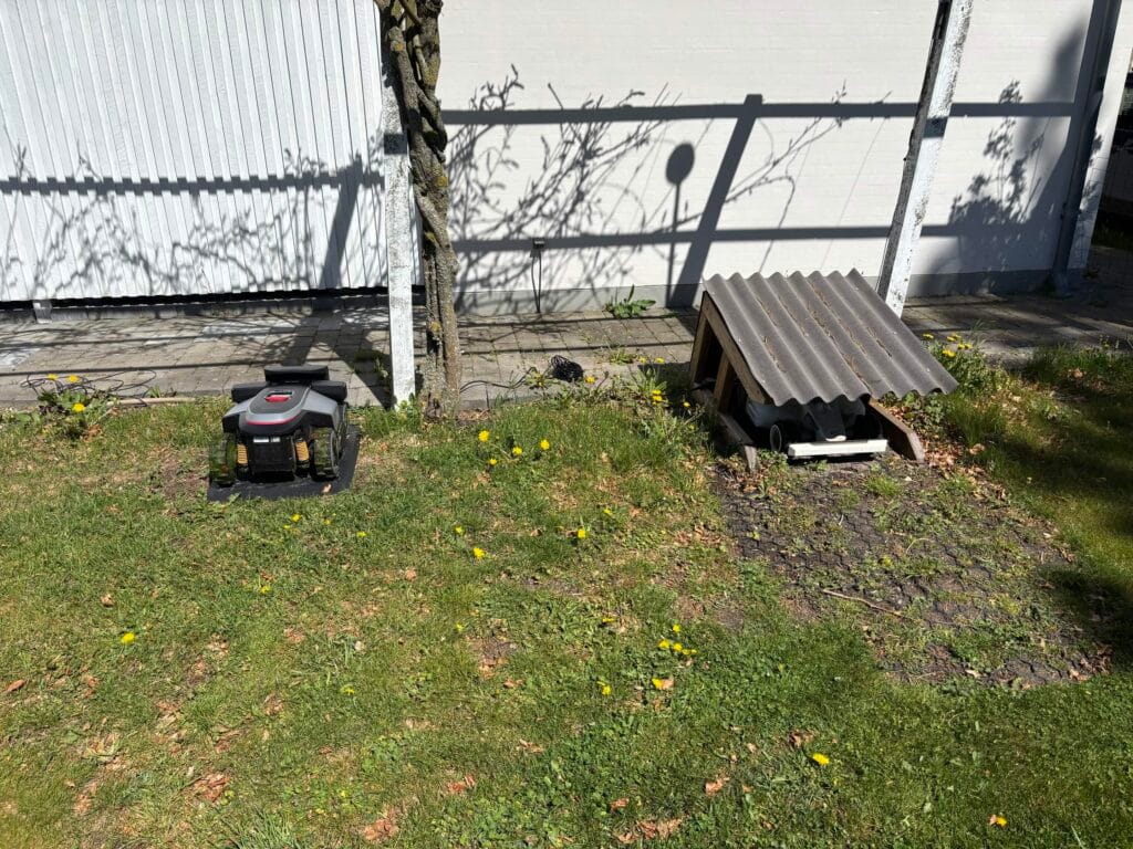 Skånsom mod plænen