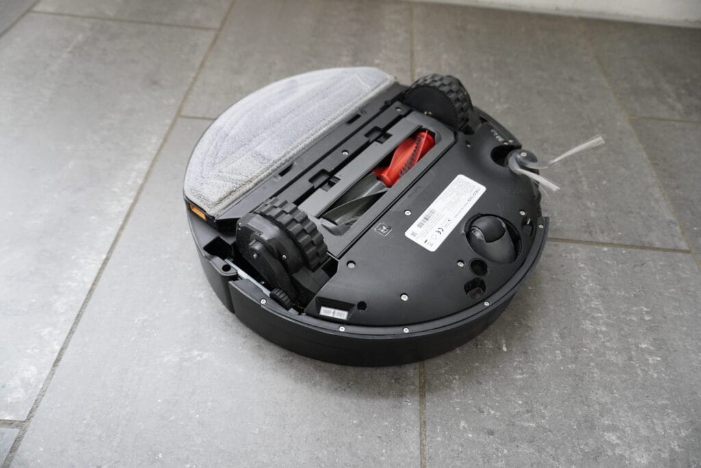 Robotstøvsuger underside